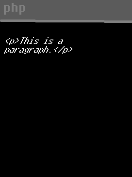 Paragraph Code